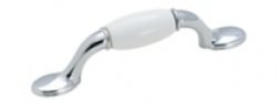 Chrome and White Pull