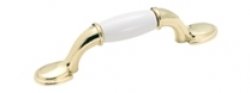 Brass and White Pull