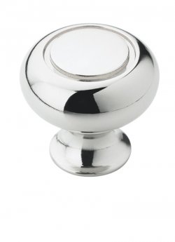 Circle Knob - Polished Chrome