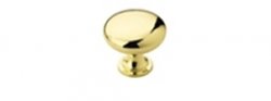 Knob - Polished Brass