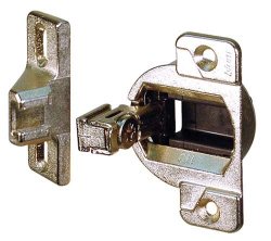 Blum Hidden Hinge<br>With Separate<br>Mounting Plate