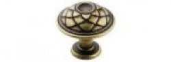 Distressed Brass Knob