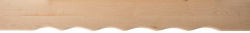 Scroll Valance Wood or RTF
