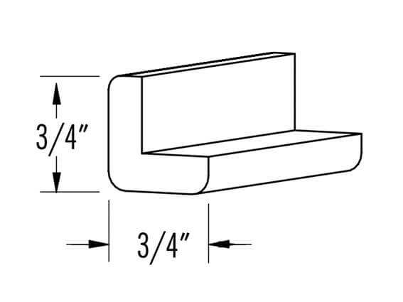 Solid Wood Outside Corner (8190)