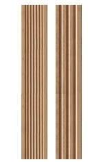 Reversible Fluted / Beaded - 3.5x48x3/4