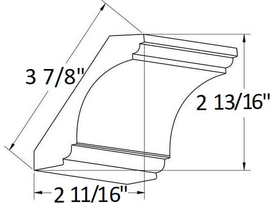 Solid Wood Crown M (8142)