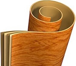 Solid Wood Veneer Adhesive Required 24" x 96"
