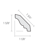 Rigid Thermo-Foil  Small Crown (433)